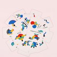 thumbnail image 2 of Shape Puzzle Educational Toy Wooden Pattern Blocks Mental Development Toys Kit New, 2 of 2