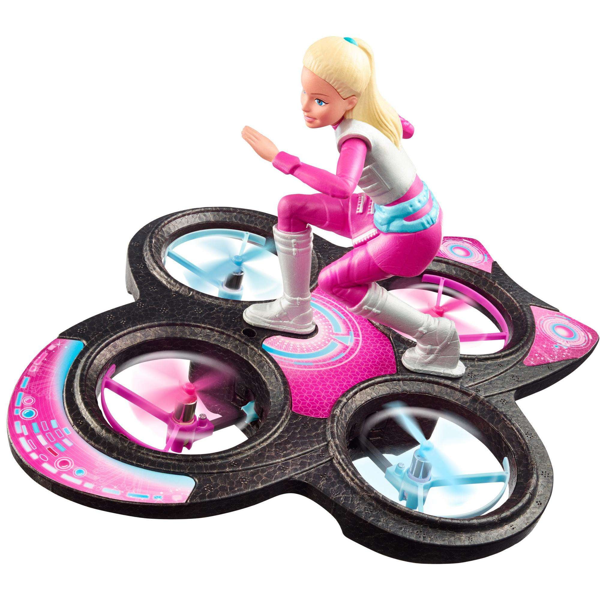 barbie flying hoverboard