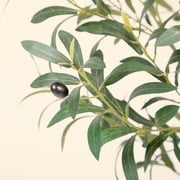 Nafresh 6FT Large er Style Artificial Olive Tree, Realistic Faux Olive Plant for Indoor Décor