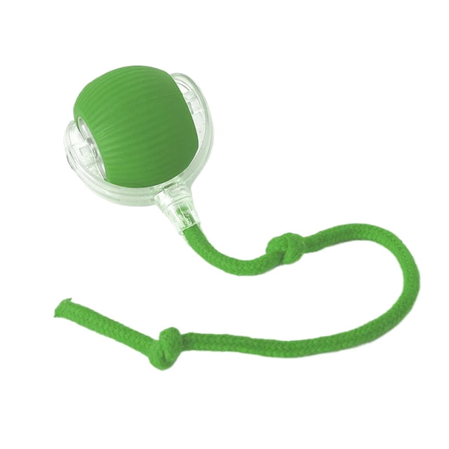 Bolas interactivas de juguete para gatos Greeniant pelota interactiva para perros verde