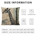 thumbnail image 5 of Throw Pillow Covers Inch Set of Elephant Horse Decorative Pillows Case Polyester Linen Outdoor Cushion Covers for Couch Sofa Bed Home Decor, 5 of 5