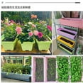 thumbnail image 4 of Nvzi 1 maceta alta para balcón, caja de plantación doméstica, jardinería creativa, resina plástica verde con bandeja para maceta, 50 * 21 * 17 cm, 4 of 4