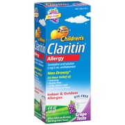 Children's Claritin Non-Drowsy Grape Allergy Relief Liquid, 4 fl oz