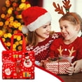 thumbnail image 2 of Less Than 5 Gift Wrapping Paper Christmas Handcarry Gift Bags: Santa & Snowman Theme, 2 of 4