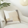 thumbnail image 3 of Saro Lifestyle Refined Geometric Zen Down Filled Throw Pillow, 3 of 3