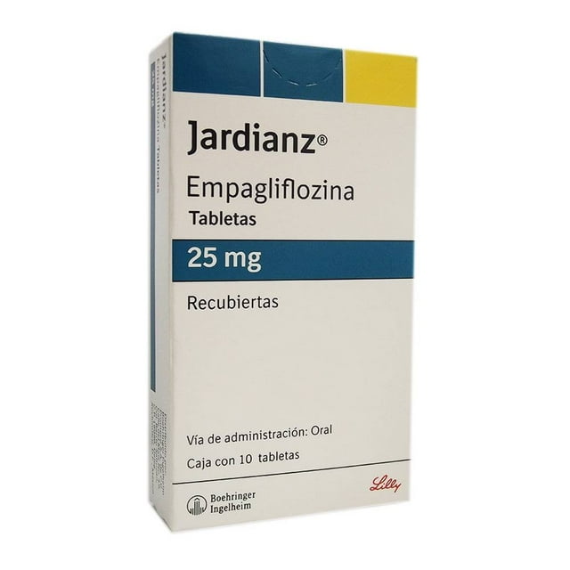 Jardianz 25 mg 10 tabletas
