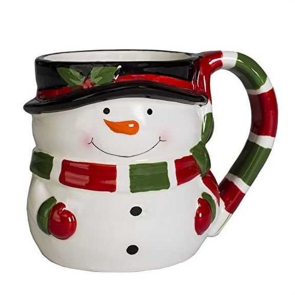 Snowman Holiday Character 12 ounce Ceramic Dolomite Christmas Coffee Mug