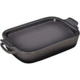 thumbnail image 4 of Le Creuset 2.75 qt. Rectangular Platter Dish with Lid in Oyster, 4 of 5