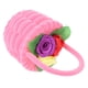 thumbnail image 4 of Caja organizadora de joyería de viaje, cesta de flores rosa pequeña, pendiente, collar, caja de almacenamiento de anillo para mujer, 4 of 8