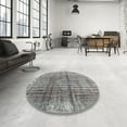 thumbnail image 3 of Ahgly Company Indoor Rectangle Traditional Ash Gray Persian Area Rugs, Swatch Sample, 3 of 6