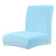 thumbnail image 2 of Cubierta de asiento de silla de comedor de Spandex Funda de taburete de bar para Zulema Cubiertas cortas para sillas traseras, 2 of 8
