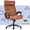 Cognac Brown, variant on Serta Comfort Executive Big & Tall Office Chair, Ergonomic High-Back Computer Chair, Bonded Leather, Cognac