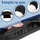 thumbnail image 2 of 3pcs Stretch Swim Cap Comfort Fabric Swim Cap Unisex Swim Cap Non-slip Pool Cap Men Women Kids, 2 of 4