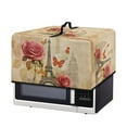 thumbnail image 7 of TSOVTHRID Eiffel Tower Rose Butterfly Print Microwave Oven Dust Cover Dust Cover for Microwave Oven Universal Small Appliance Dust Covers Dirt and Fingerprint Protection, 18.25"W x 14.5"D x 11"H, S, 7 of 7