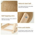 thumbnail image 2 of Scratching Toy Natural Sisal Cat Scratching Ball Solid Wood Cat Scratching Ball, 2 of 7