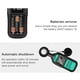 thumbnail image 5 of Riwesomey Luxómetro digital Medidor de luminancia preciso Medidor de brillo digital portátil Diseño de apagado automático Medidores de medidas dimensionales Riwesomey TO001997-00, 5 of 6