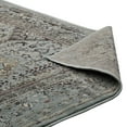 thumbnail image 5 of Modway Enye Distressed Vintage Floral Lattice 8x10 Area Rug in Brown and Silver Blue, 5 of 8
