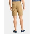 thumbnail image 3 of George Men's & Big Men's Relaxed Fit Stretch Twill Flat Front Shorts, 9" Inseam, Sizes 28-54, 3 of 5