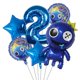 thumbnail image 5 of globos de arcoíris para fiestas de cumpleaños de amigos, decoraciones para fiestas de cumpleaños de 32 pulgadas, bolas de aluminio con números azules, rosas y rojos para suministros para baby shower d, 5 of 5