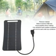 thumbnail image 4 of Solar Panel Charger, 5W 5V Solar Panel Portable Solar Power Charger USB Monocrystalline Solar Panel Module Portable Solar Charger for Camping Travel Outdoor, 4 of 7