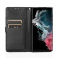 thumbnail image 4 of Funda tipo cartera SaharaCase Folio de piel negra para Samsung Galaxy S22 Ultra, 4 of 6