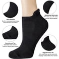 thumbnail image 3 of Ankle Socks Womens and Men Thin Athletic Running Low Cut No Show Socks With Heel Tab 6-10 Pairs, 3 of 5