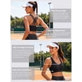 thumbnail image 3 of MINTREUS Sports Bras for Women,Padded Strappy Sports Bras Criss-Cross Back Yoga Cami Medium Support Sports Bras with Removable Cups, 3 of 6