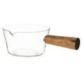 thumbnail image 5 of Homoyoyo Borosilicate Clear Glass Saucepan - 1 Piece Cookware for Cooking and Simmering, 5 of 8