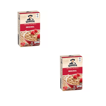 Quaker Instant Oatmeal Original - 10ct/9.8oz pack of 2