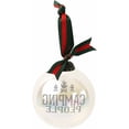thumbnail image 4 of Pavilion Gift Company Red Camping People 4 Inch Iridescent Glass Ornament Striped Ribbon, 4 of 6