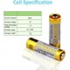 thumbnail image 3 of Batería alcalina LiCB 27A 12V (paquete de 5), 3 of 3