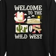 thumbnail image 3 of Instant Message - Welcome To The Wild West - Toddler & Youth Long Sleeve Graphic T-Shirt, 3 of 6