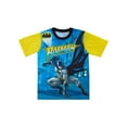 thumbnail image 3 of Batman Boys Gotham City Short Sleeve 2-piece Pajama Short Set, Sizes 4-12, 3 of 4