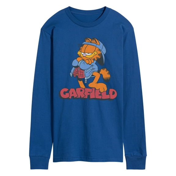 Garfield - Logo Street Fashion - Men's Long Sleeve Graphic T-Shirt