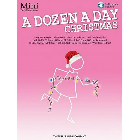 A Dozen a Day Christmas Songbook – Mini- Audio Online