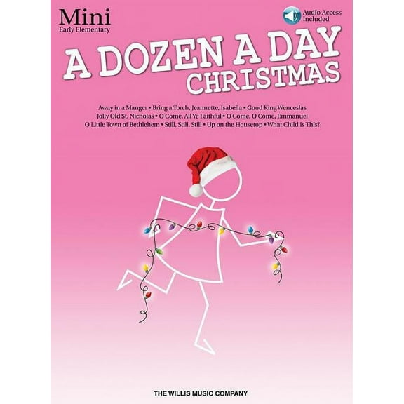A Dozen a Day Christmas Songbook – Mini- Audio Online