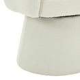 thumbnail image 4 of Christopher Knight Home Modern 360° Swivel Accent Chair with Boucle Upholstery, Comfy Barrel Chair, Cream White, 4 of 10