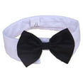 thumbnail image 2 of SPRING PARK Dog Bow Tie Neck Acccessory Necklace Collar Puppy Magic Sticker Closure Pet Dickie Bow for Pet, 2 of 7