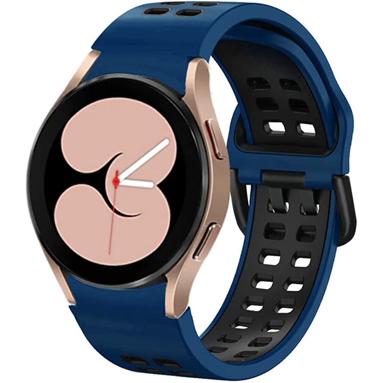 No Gaps case+band For Samsung Galaxy Watch 4 44mm 40mm smartwatch Silicone  watchband 20mm Bracelet Correa Watch4 44 40 mm Strap 