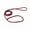 Re/Black, 6 Pack, variant on Braided Poly Dog Leads Slip Style Kennel Pet Leash O Ring 5ft Long Choose Color (Red/Black - 6 Pack)