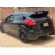 thumbnail image 4 of Ruihe Ajuste para Ford Focus ST RS MK3 Hatchback 2PC 2012 2013 2014 2015 2016 2017 2018 Ventilación de persianas Laterales de Ventana Negra Brillante, 4 of 5