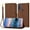 Brown, variant on Phone Case for Motorola Moto G Pure Litch Pattern Flip Folio Wallet Card Slots Holder PU Lether