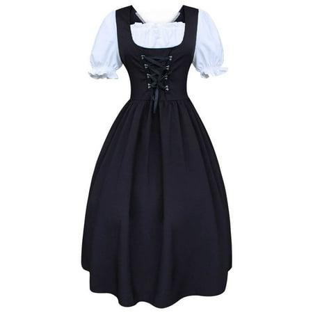 

Sun Dresses Women Summer Casual Women s Drawstring High Waist Slim Bow Knot Contrast Color Costumes Splicing Large Swing Skirt Vestidos Para Mujer Casuales Y Elegantes womens summer dresses