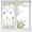 Sage Green, variant on Static Cling Non Adhesive Window Film, Sage Green Eucalyptus Coastal Window Privacy Film Frosted, Beach Conch Jellyfish Opaque Window Coverings for Small Windows, Home, 17.7 x 39.3 Inches