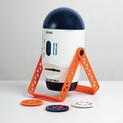 Discovery #MINDBLOWN 2-in-1 Reversible Planetarium Space Projector for Children and Elementary School, White