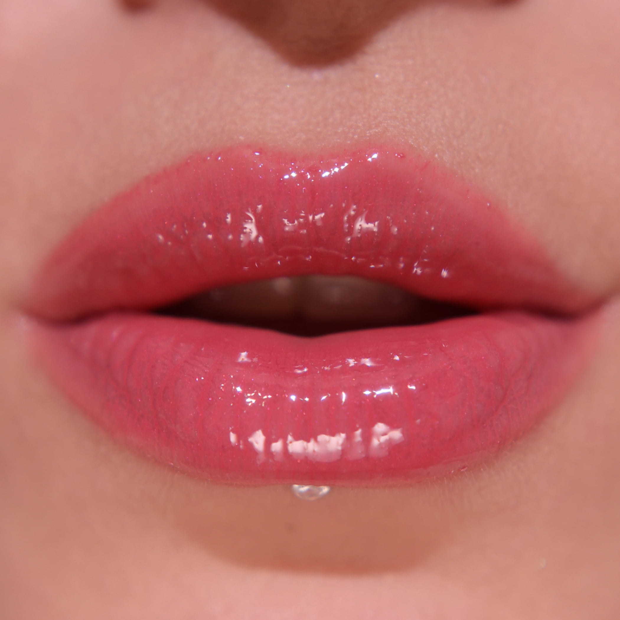 Revolution Pout Bomb Plumping High-Shine Lip Gloss with Vitamin E, Wild Mauve Pink