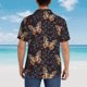 thumbnail image 4 of Fotbe Butterfly1 Camisa Hawaiana para Hombre Unisex – Camisa Casual de Verano con Botones de Manga Corta de Algodón y Lino,Large, 4 of 7