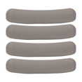 thumbnail image 2 of 4pcs Crutch Underarm Pads Prevent Slipping Soft TPR Replacement Crutch Armpit Cushion Grey, 2 of 4