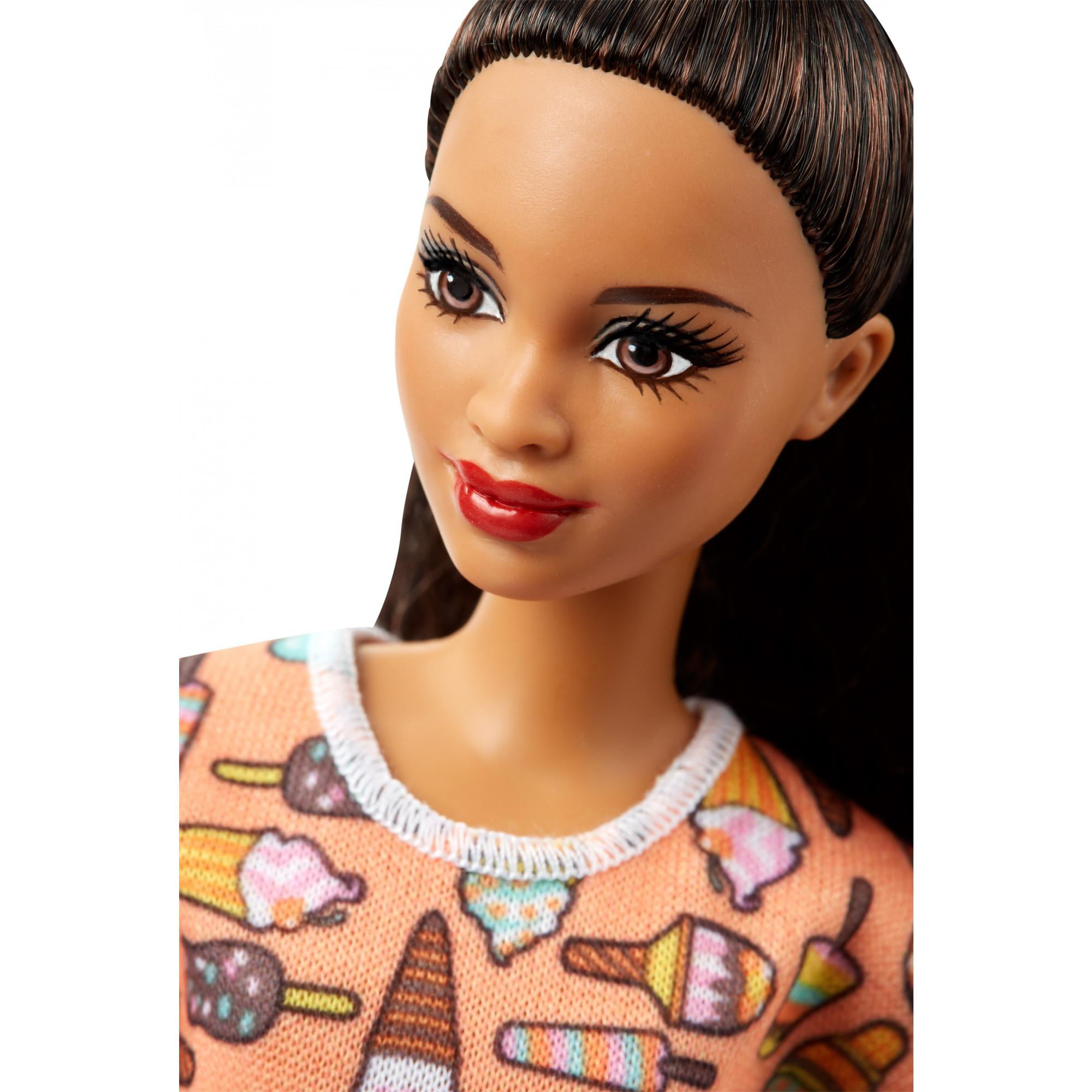 Wanorde Hymne aankunnen Barbie Fashionistas Style So Sweet, Petite Body Doll - Walmart.com
