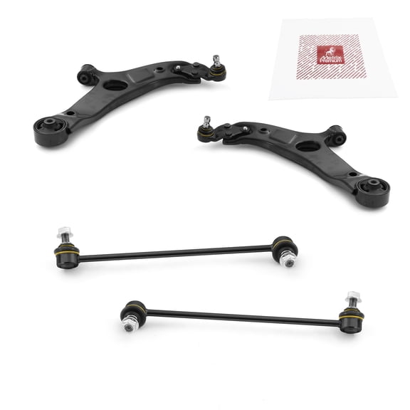 Metrix Premium Chassis Parts - 4 PC Front L/R Lower Control Arm & Front L/R Sway Bar Stabilizer End Link Kit Fits 2011 Hyundai Sonata, Replacement RK621592, RK622363, K750436, K750437